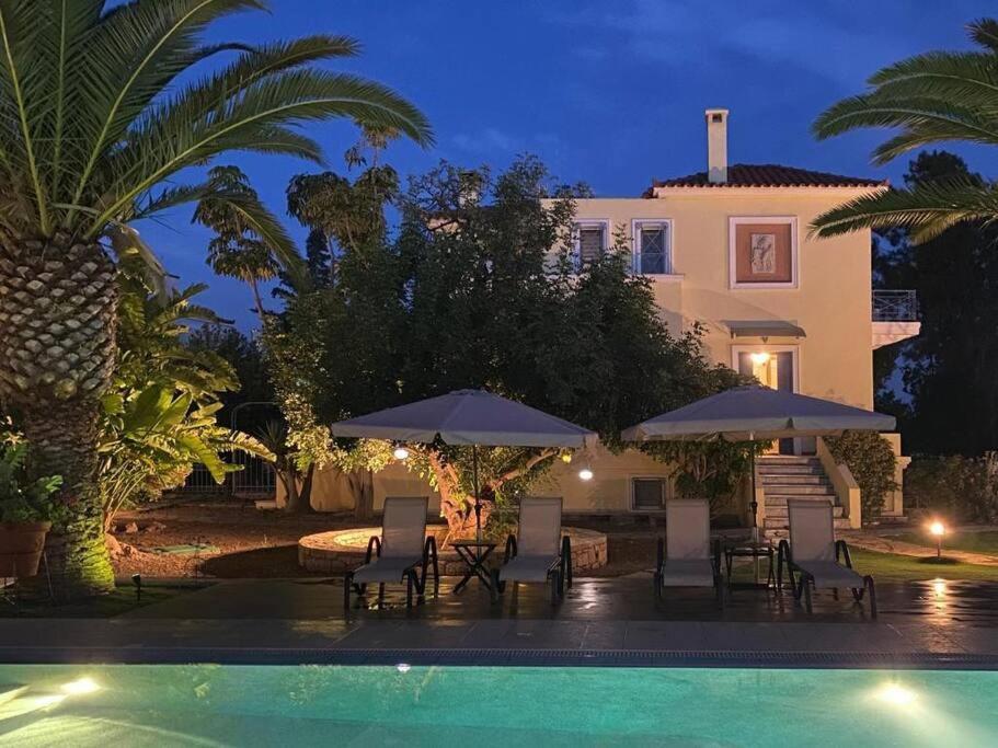 Villa Elmar Aegina Exterior foto